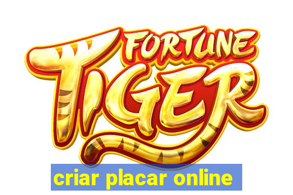 criar placar online